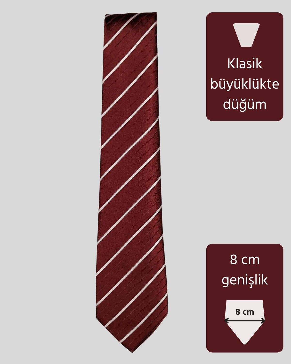 Kumovo bordo doktor kravatı
