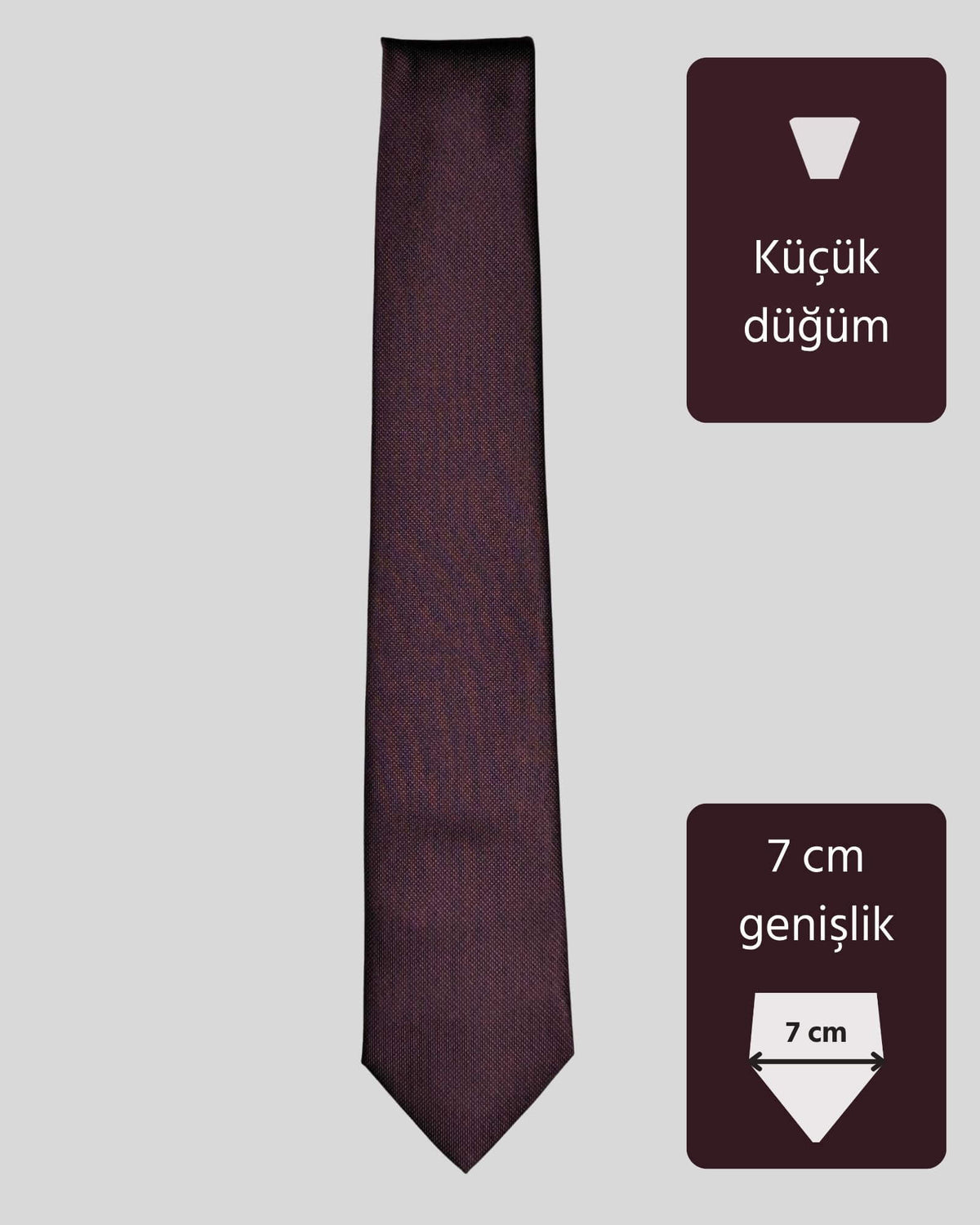 Kumovo bordo doktor kravatı