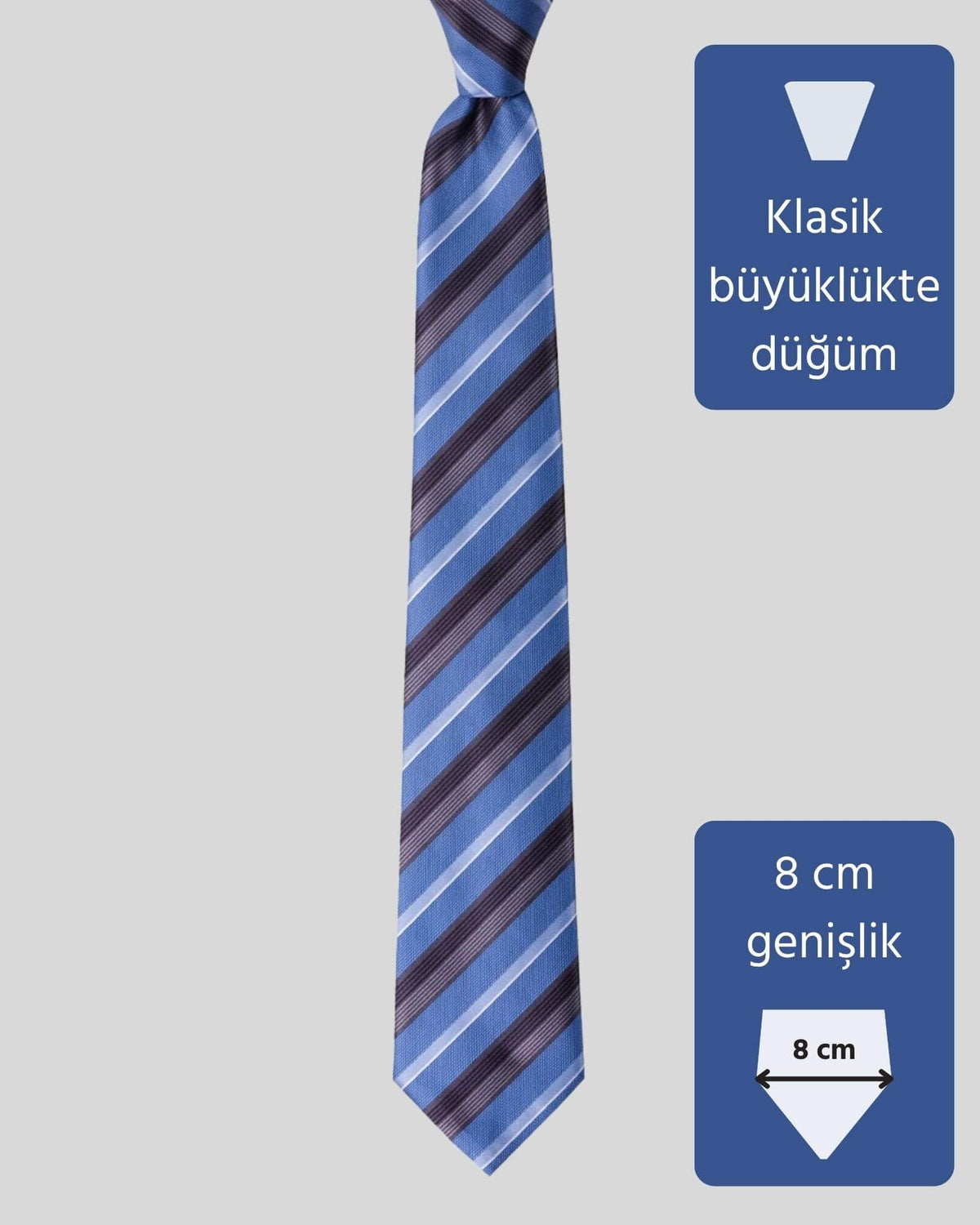 Kumovo mavi avukat kravatı