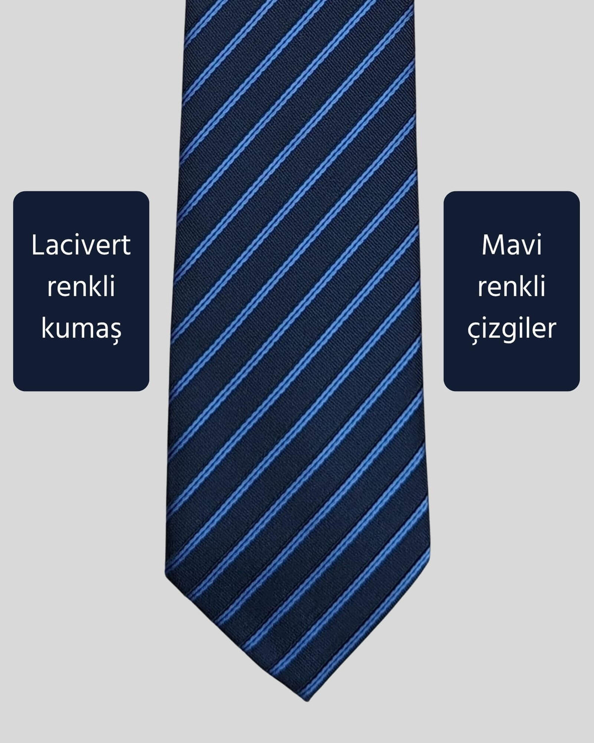 Kumovo lacivert doktor kravatı
