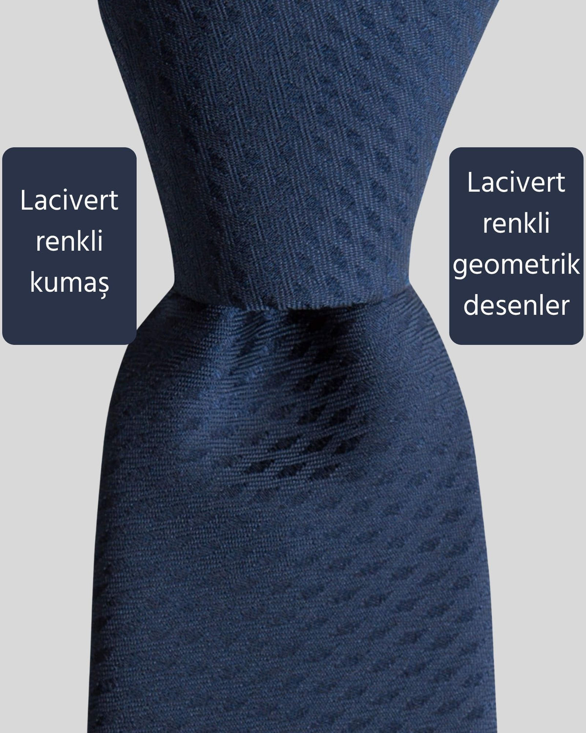 Kumovo lacivert doktor kravatı