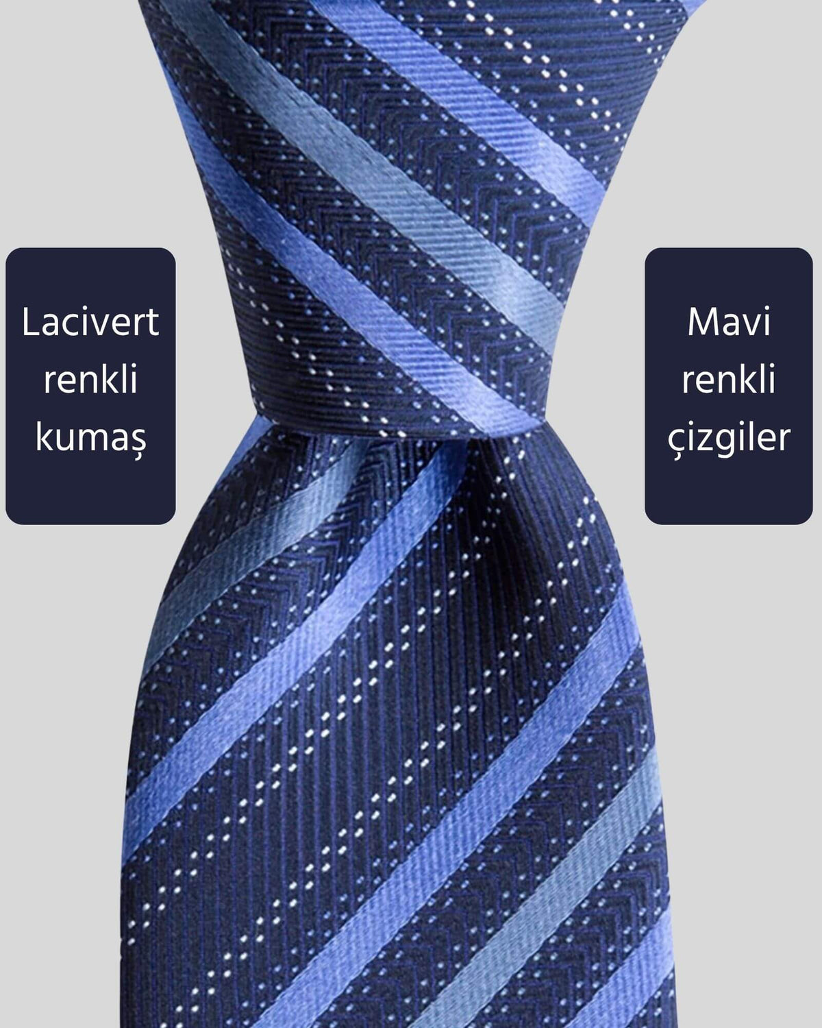 Kumovo lacivert kravat