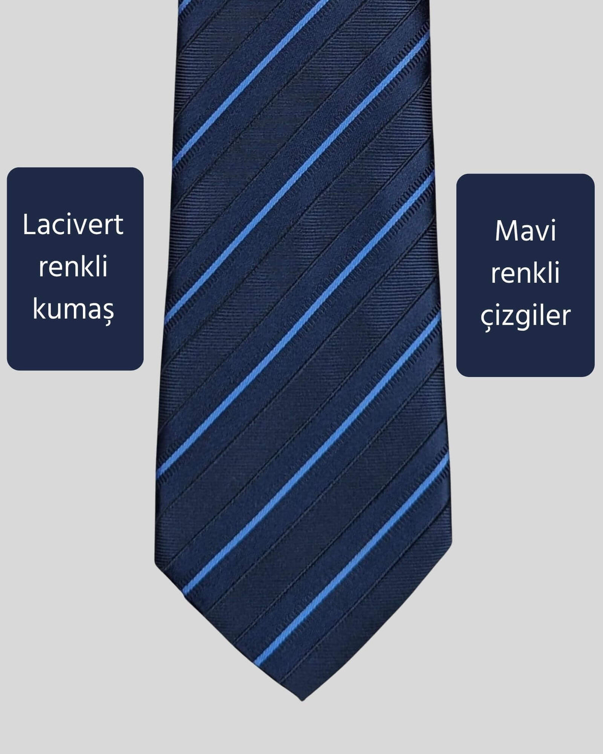 Kumovo lacivert doktor kravatı