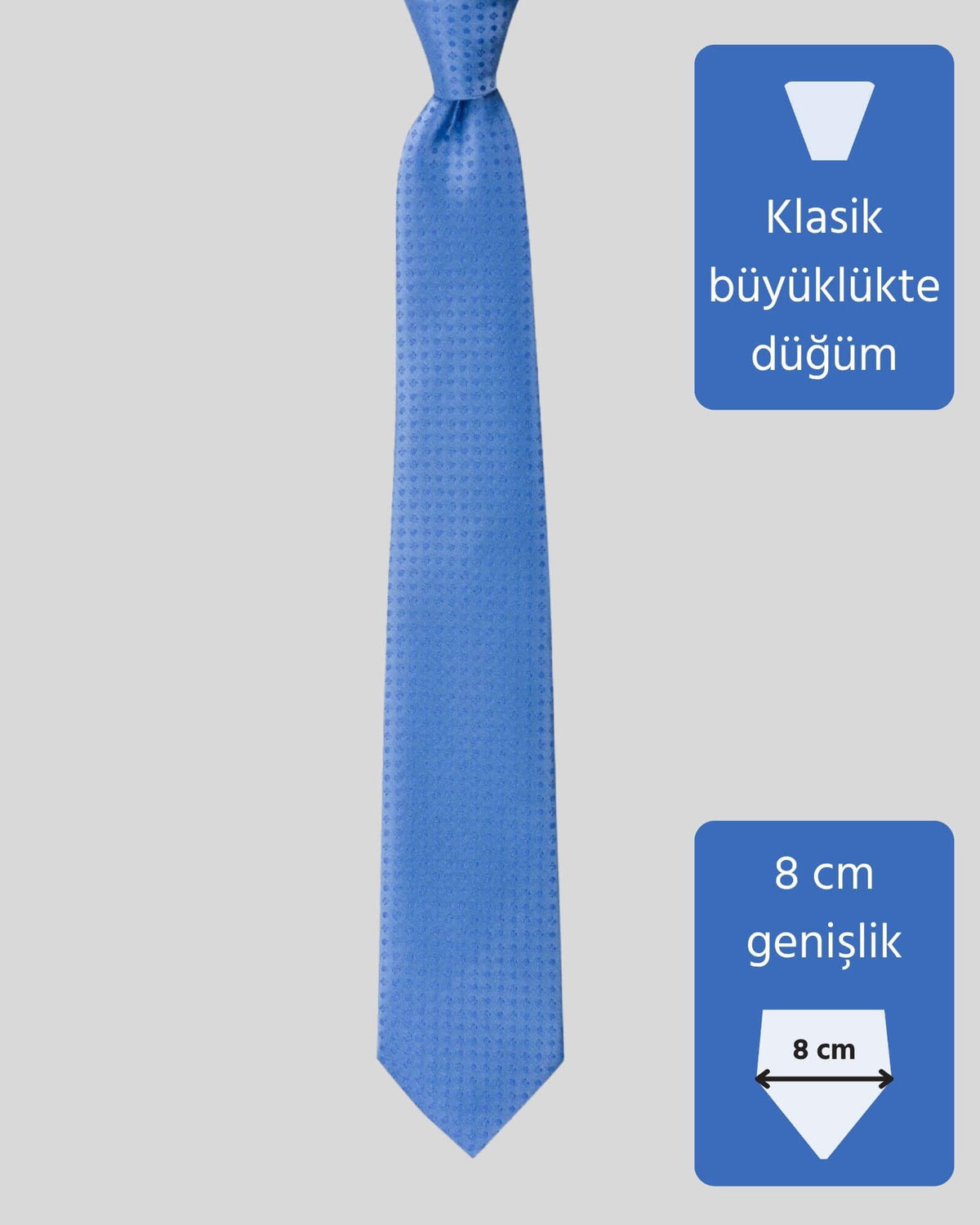 Kumovo mavi avukat kravatı