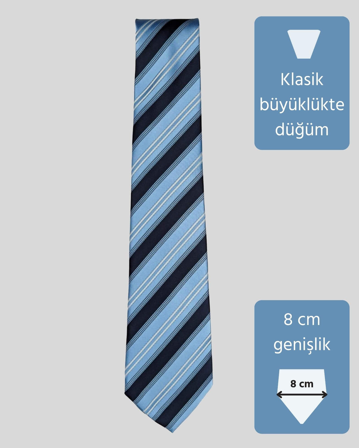 Kumovo mavi avukat kravatı