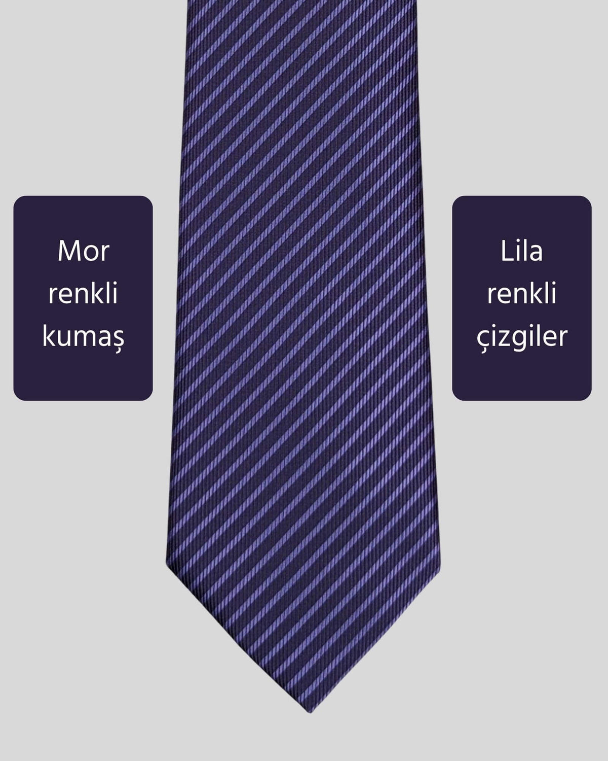 Kumovo mor öğretmen kravatı