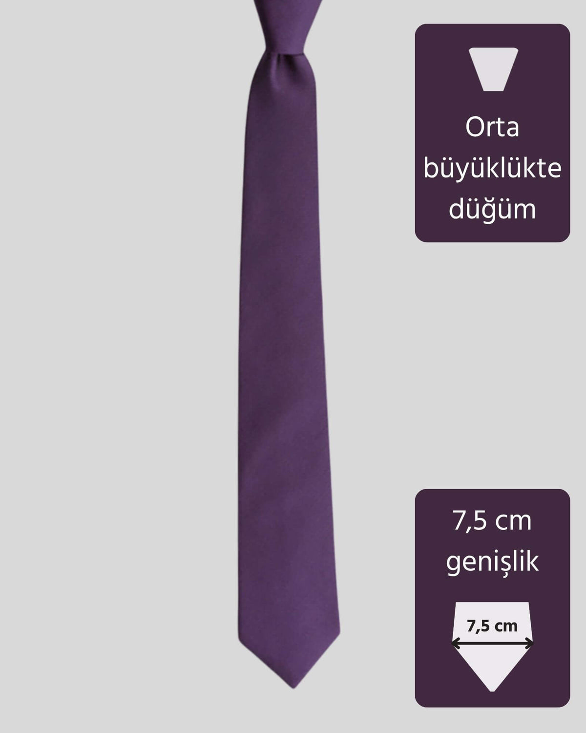 Kumovo mor ipek avukat kravatı