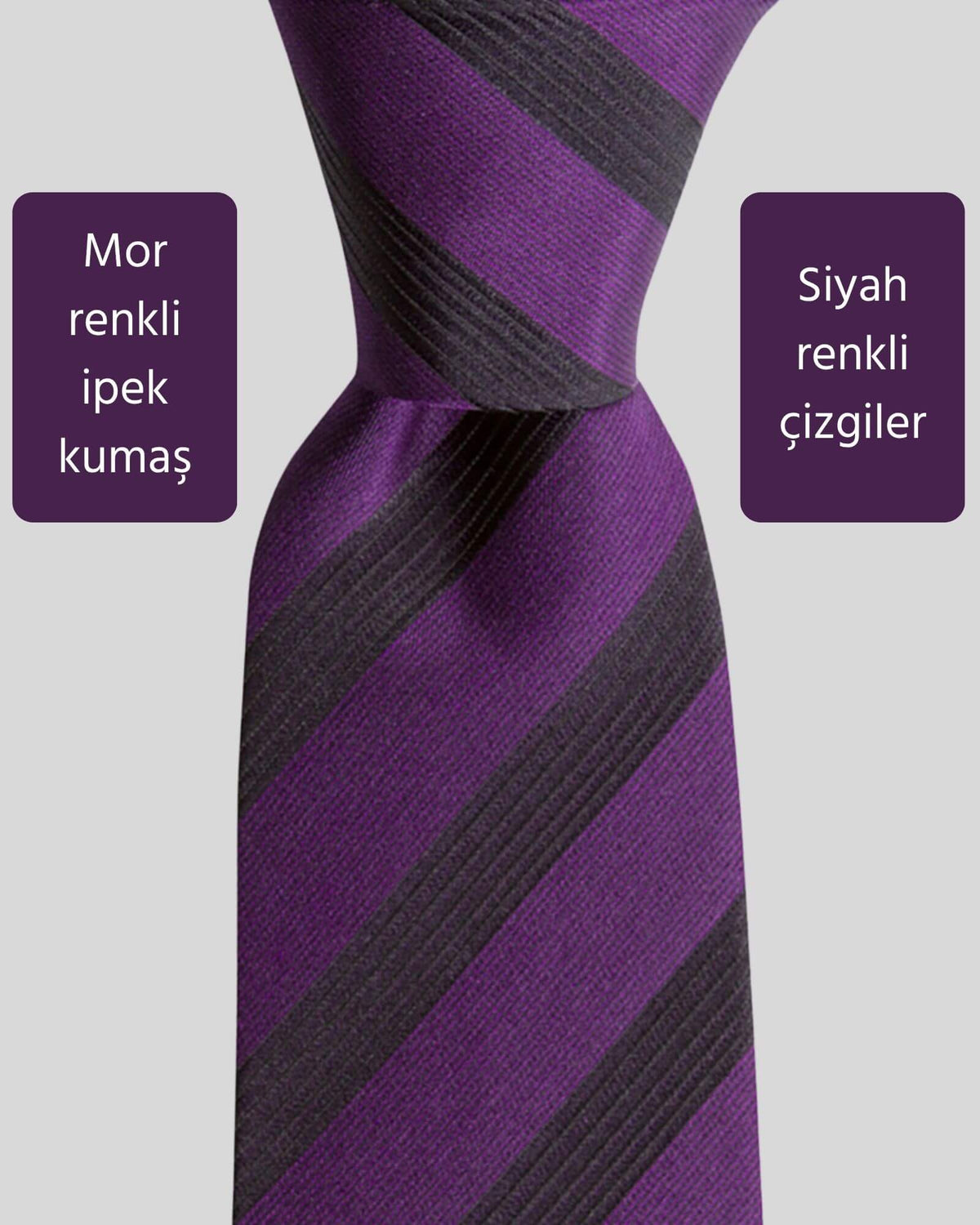 Kumovo mor ipek doktor kravatı