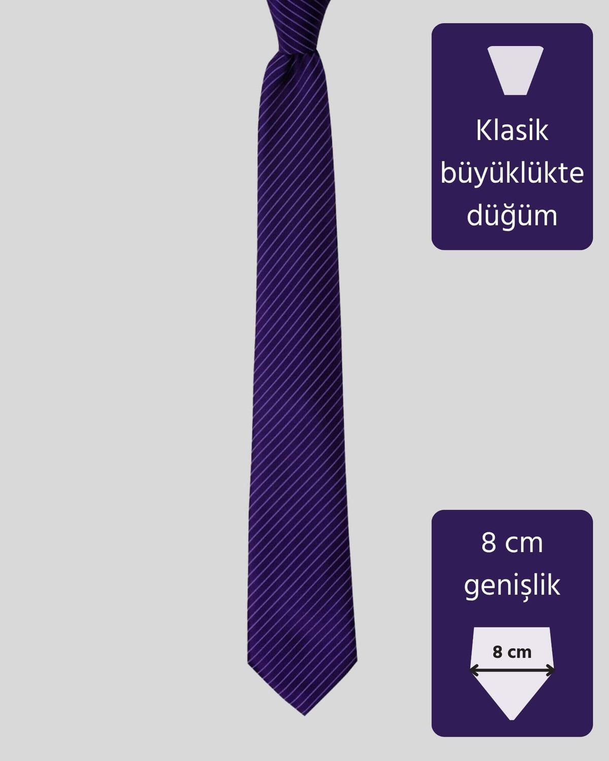 Kumovo mor öğretmen kravatı