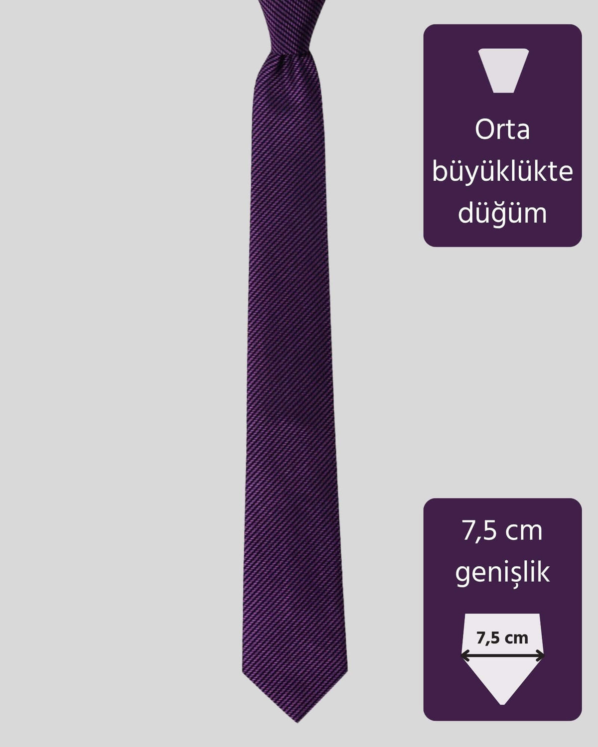 Kumovo mor ipek doktor kravatı